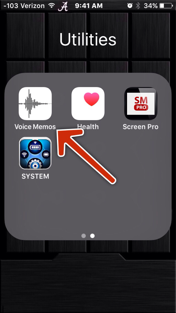 Why no icon for voice memo? - iPhone, iPad, iPod Forums at ...