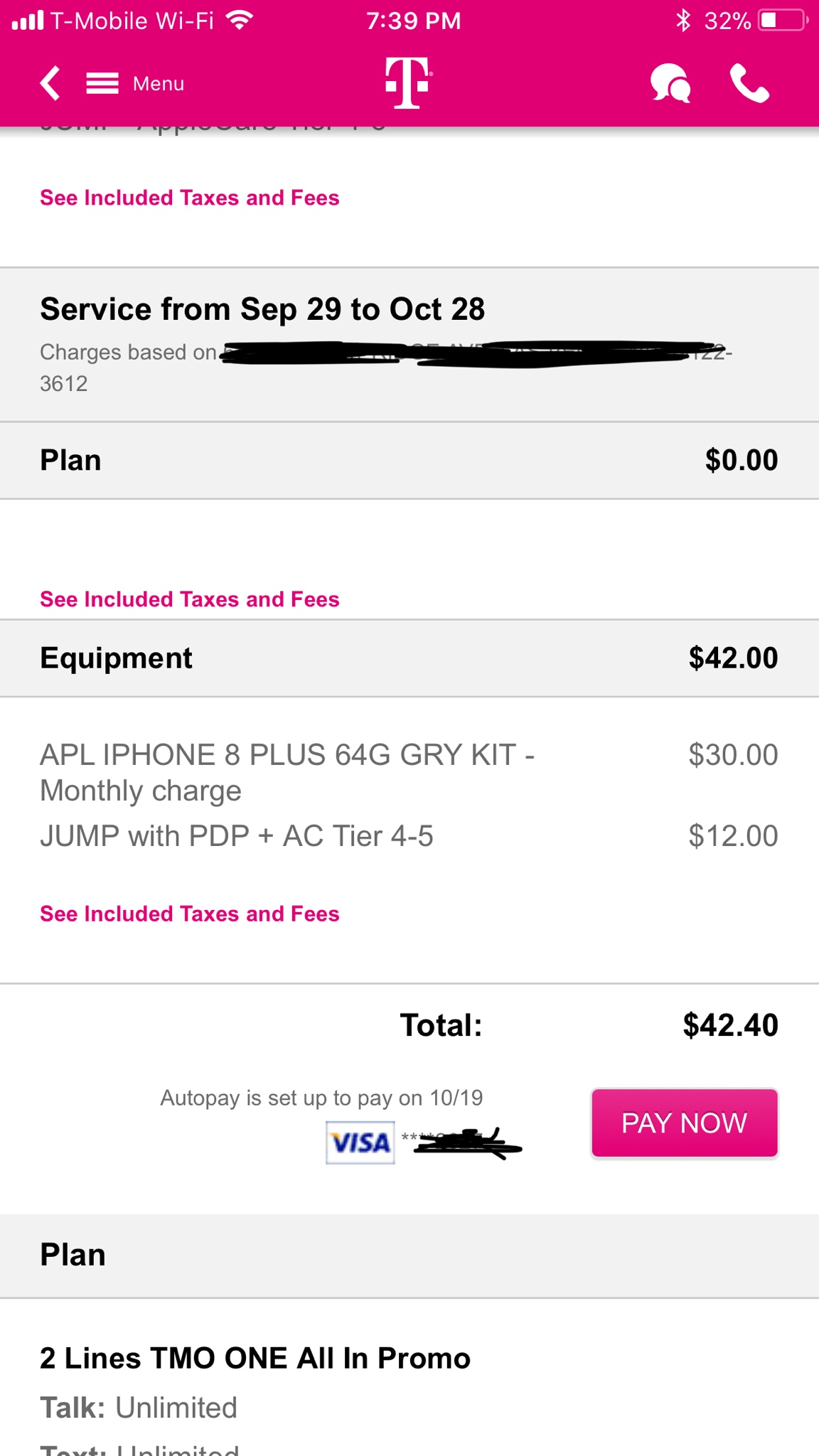 T mobile apple watch monthly online payments