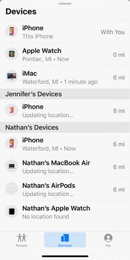Airpods not showing up “Find devices. |